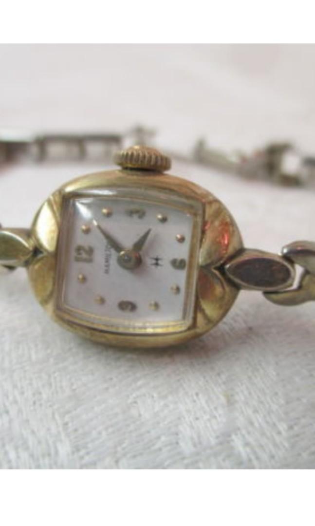 Vintage hamilton ladies watch best sale