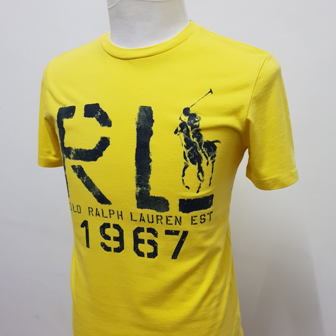 Vintage Polo Ralph Lauren EST 1967 T Shirt Size S, Men's Fashion, Tops &  Sets, Tshirts & Polo Shirts on Carousell