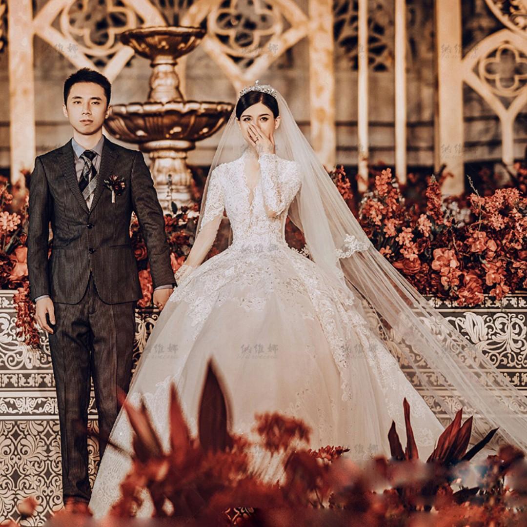 Grand dress for marriage clearance