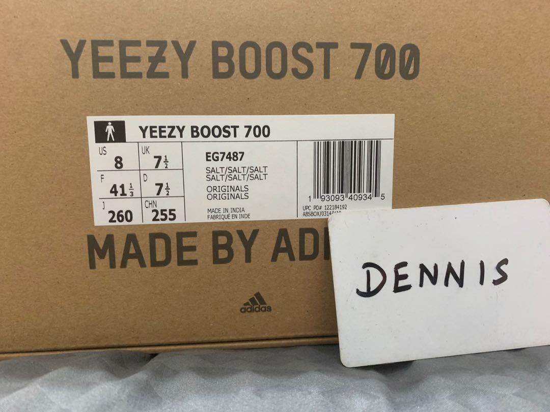 yeezy boost 700 salt retail price