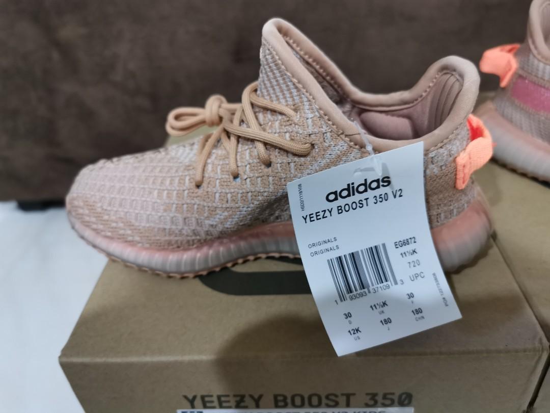 Yeezy Clay TD PS US12K left