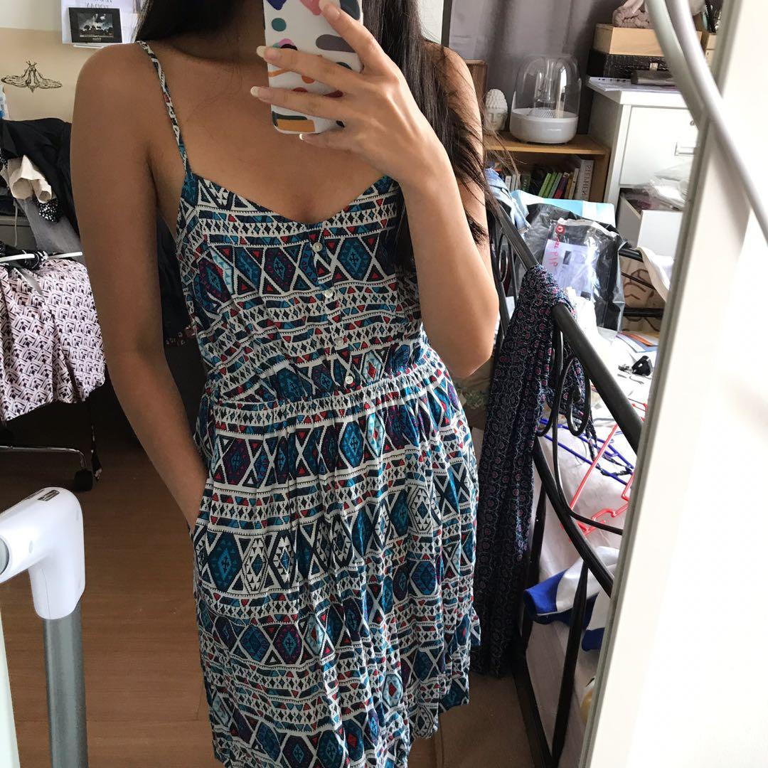 zara tribal dress