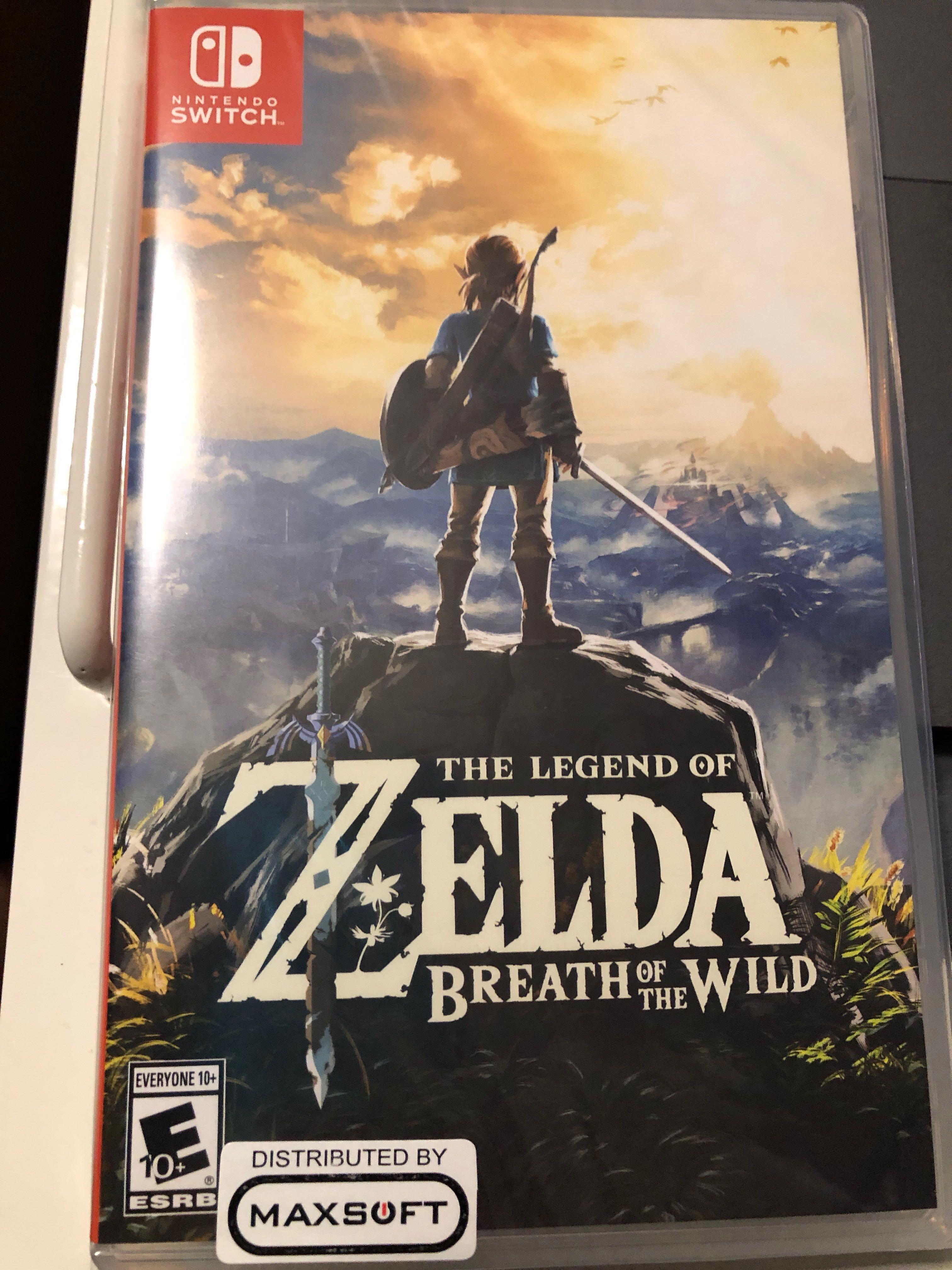 Zelda Breath Of The Wild READY STOCK 