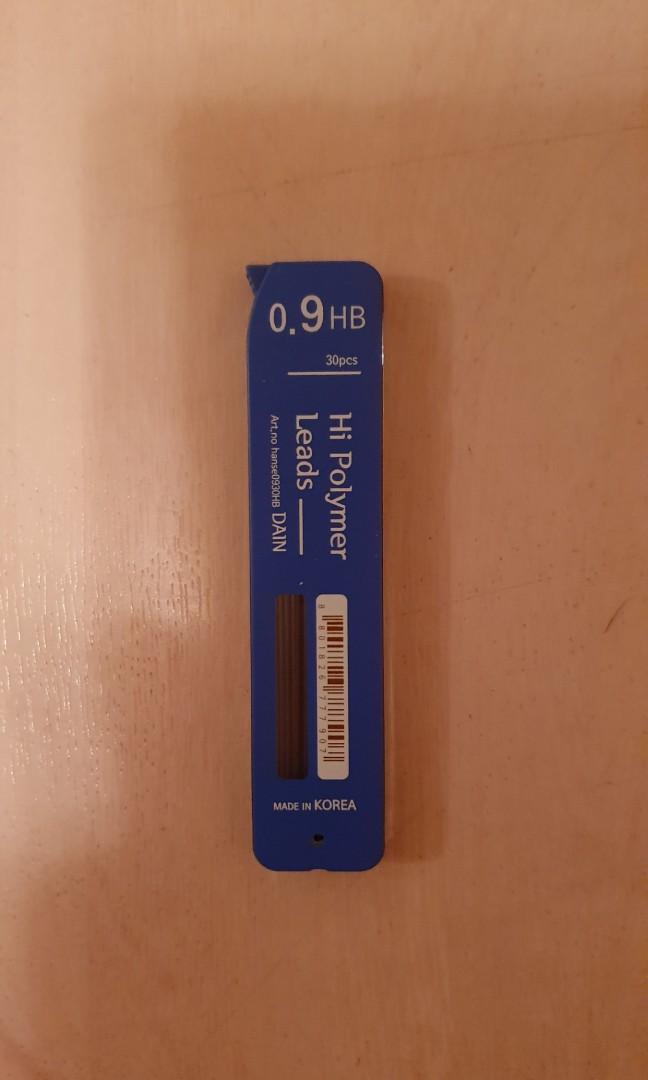 0 9 Hb Pencil Lead Books Stationery Stationery On Carousell