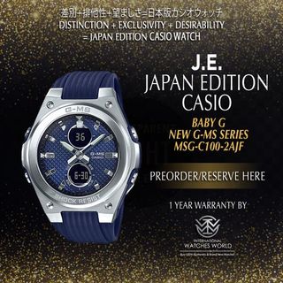 CASIO JAPAN EDITION BABY G AND WOMEN Collection item 1
