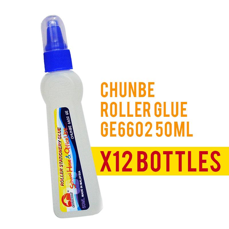 12 Bottles Chunbe Ge6602 Roller Water Glue 50ml Books