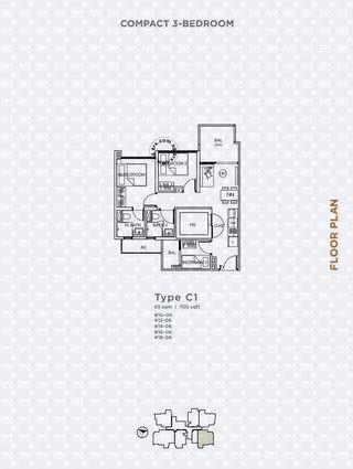 3 - Bedroom (Compact, PES, Loft)