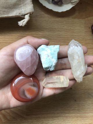 SALE Tumbled Crystal Set B
