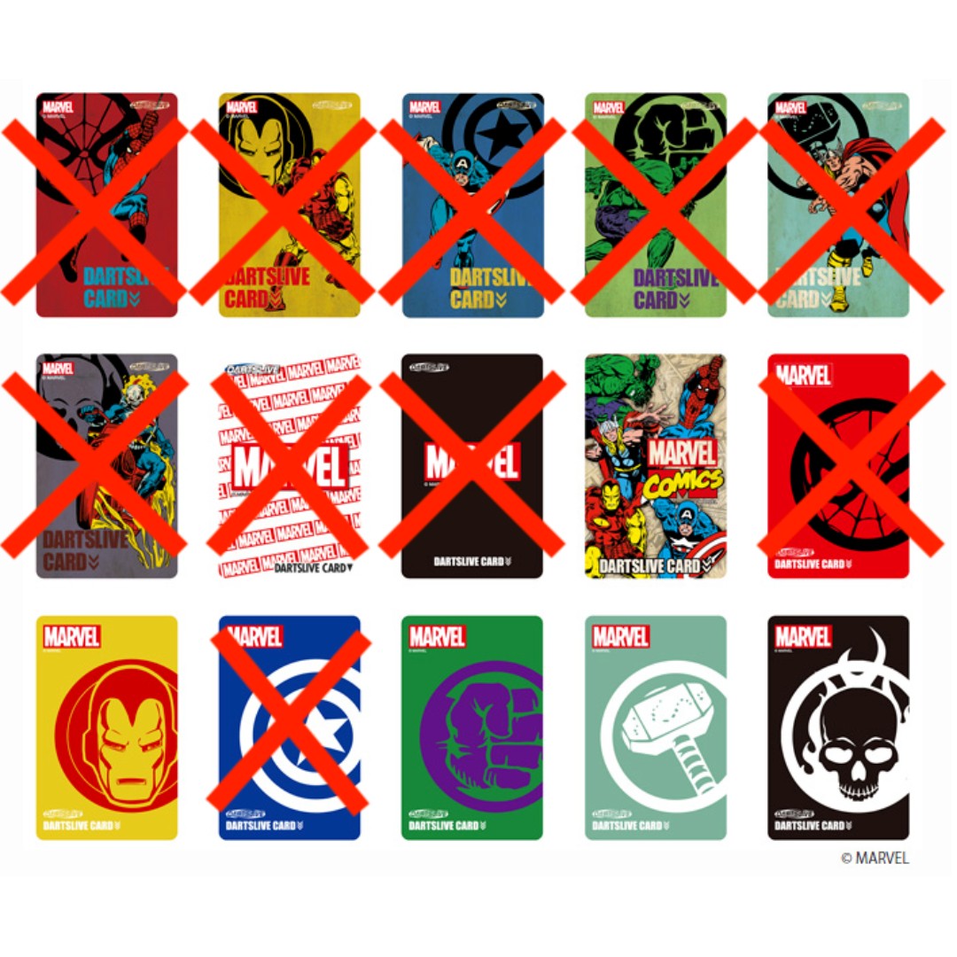 全新 絕版 Dartslive D2 Card - Marvel 第一代, 寵物用品, 寵物家品及其他 - Carousell