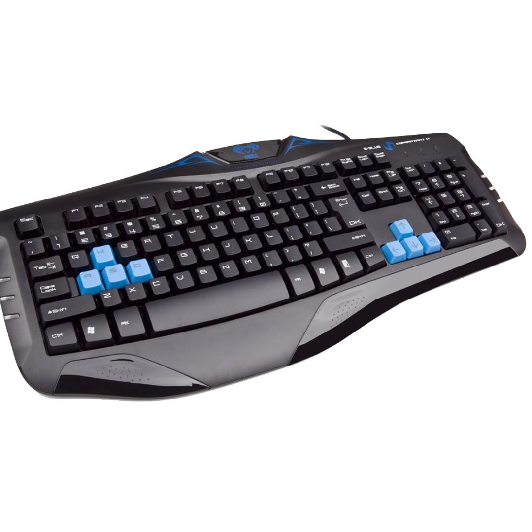 發光 COBRA COMBATANT X WIRED GAMING KEYBOARD #情人節 #hotsales, 手提電話, 電話及其他 ...