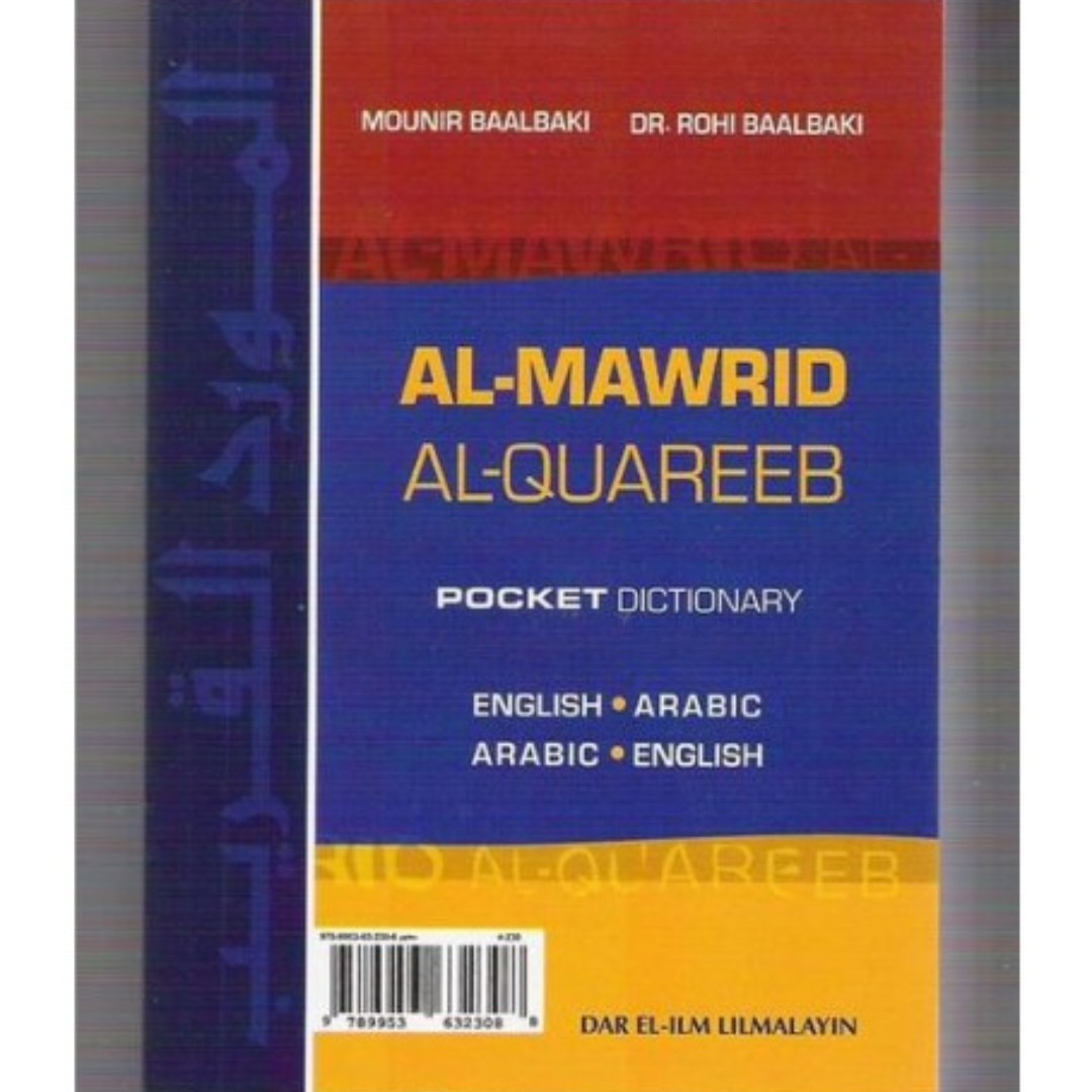 Al Mawrid Al Quareeb Pocket Dictionary English Arabic Arabic English Books Stationery Non Fiction On Carousell
