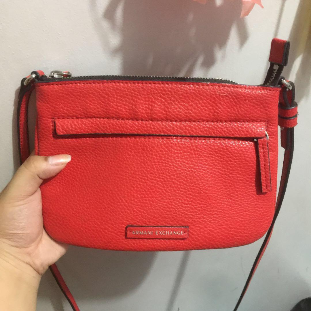 sling bag armani