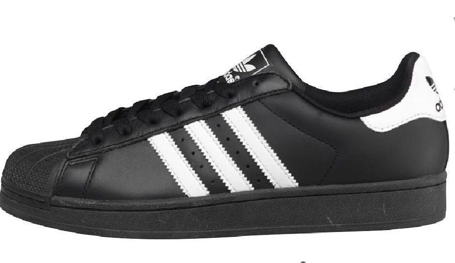 Authentic Adidas Superstar Black/White 