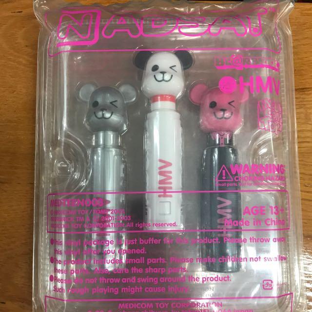 Bearbrick Be@rbrick Nadsat HMV Set Of 3