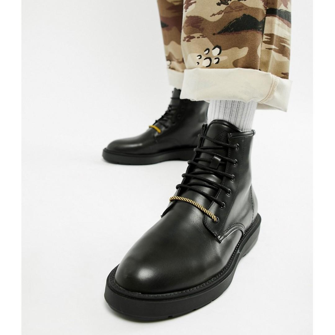 bershka boots mens
