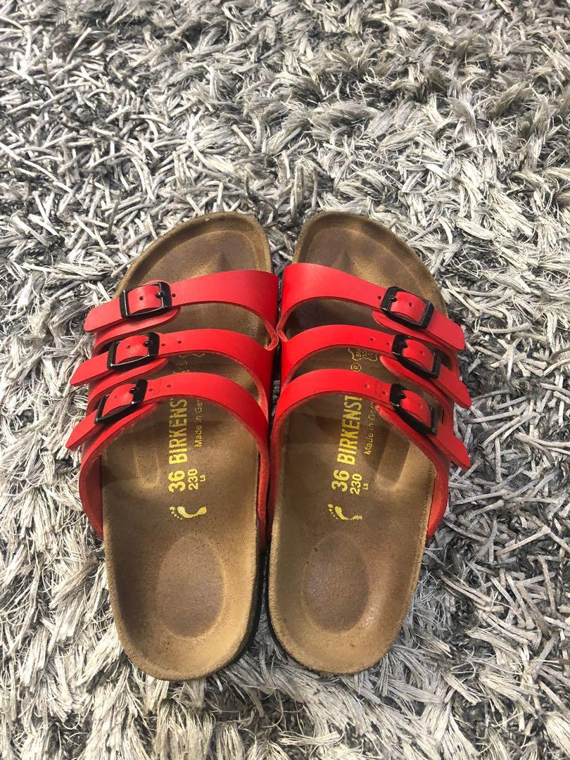 women s birkenstock footwear on Birkenstock Sandals Women S Fashion Footwear Flats Sandals On Carousell