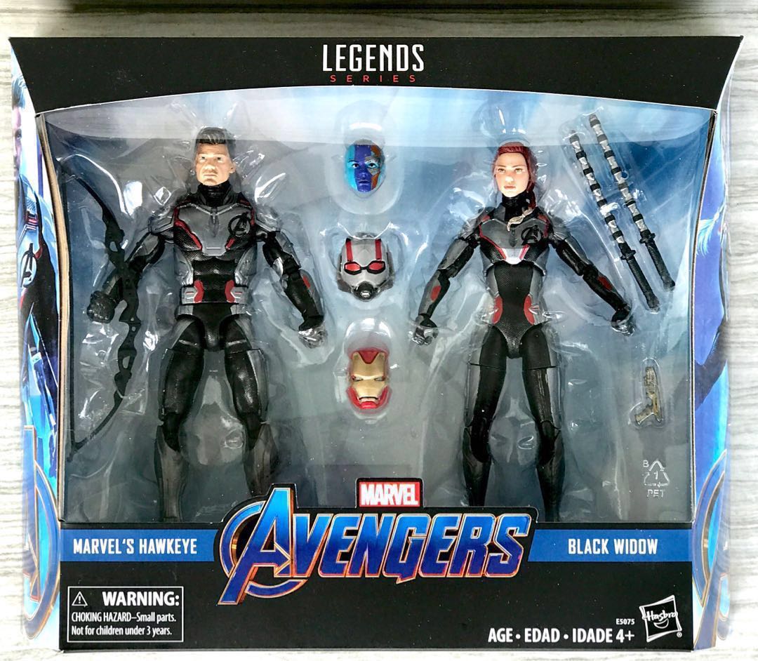 Marvel Legends 6 Avengers: Endgame Hawkeye And Black Widow Target