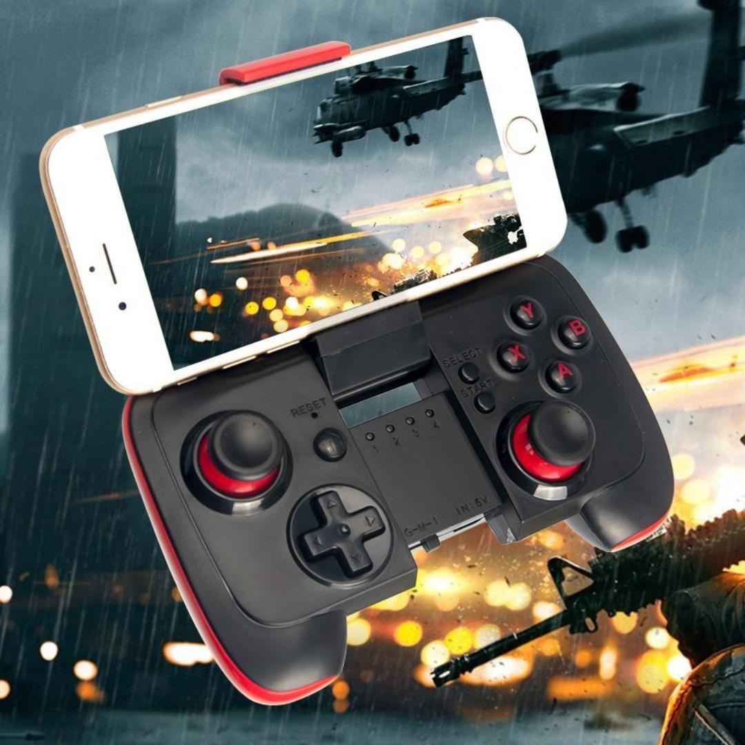 BNIB) IREALIST Wireless Bluetooth Controller with Clip & Shock Vibration  Feedback for Android, iPhone, iPad, Tablet PC, Gear VR Games, TV Box (Brand  New Boxed), Video Gaming, Gaming Accessories, Controllers on Carousell