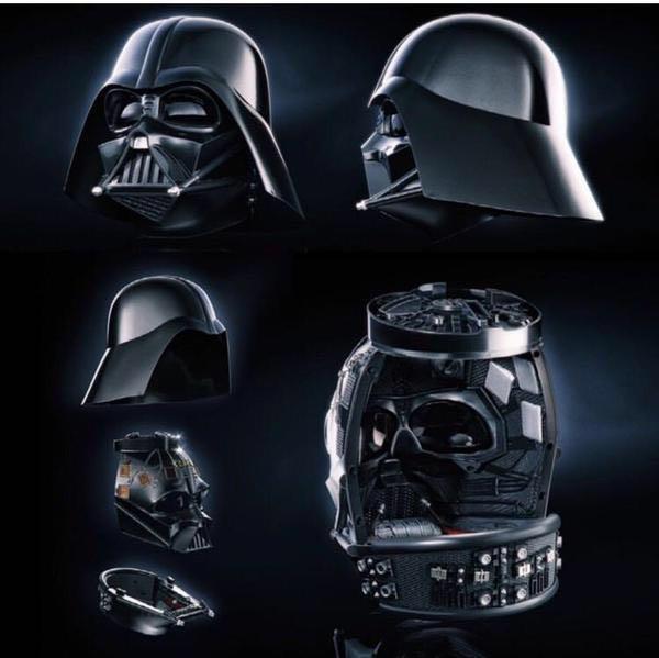 star wars darth vader the black series electronic helmet