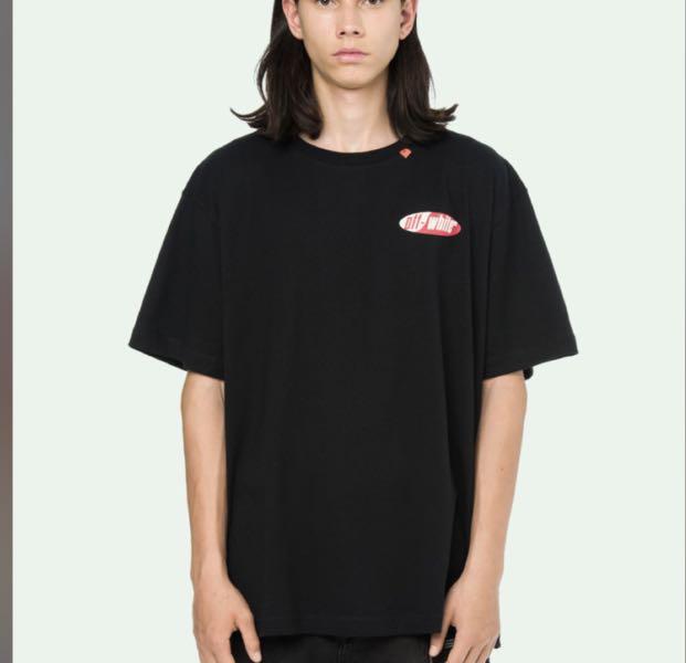 BNWT OFFWHITE SS19 SPLIT TEE Men s Fashion Tops Sets Tshirts
