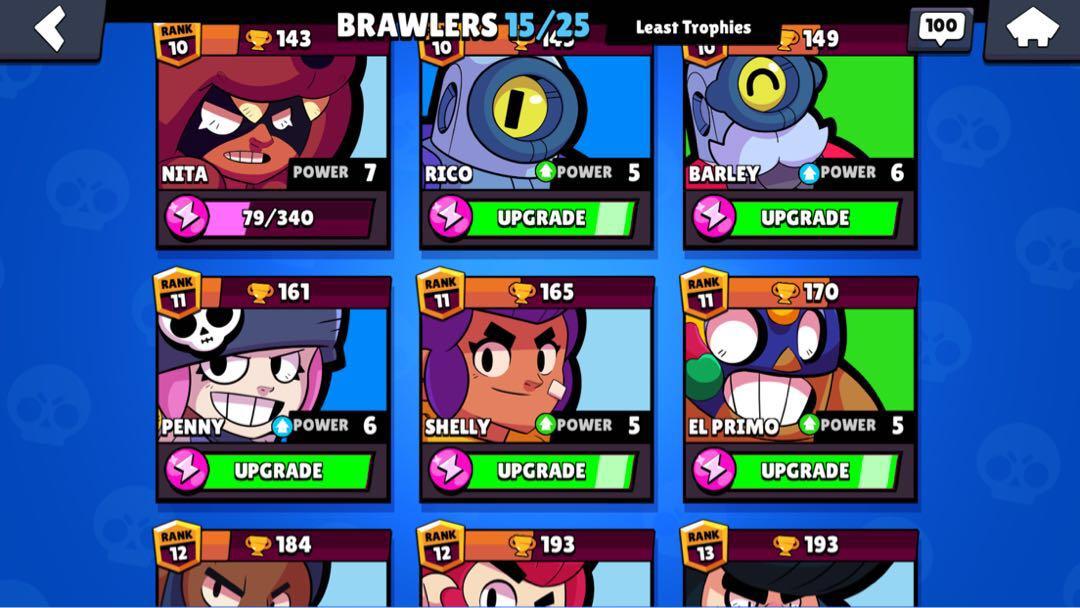 Brawl stars account, Toys & Games, Video Gaming, Video Games on Carousell