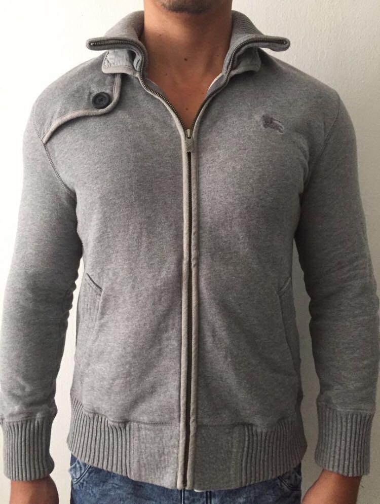 burberry zip up sweater