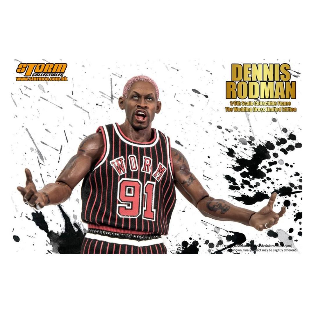 只開盒check件，100%全新 Storm Toys , Dennis Rodman (洛文)The Wedding Dress(特別版 ...
