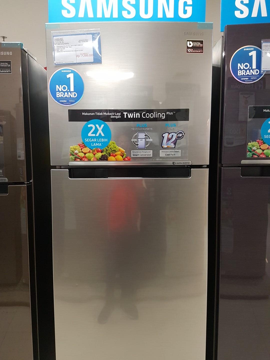 Cicilan tanpa kartu kredit Kulkas 2 Door bunga 0%, Elektronik ...