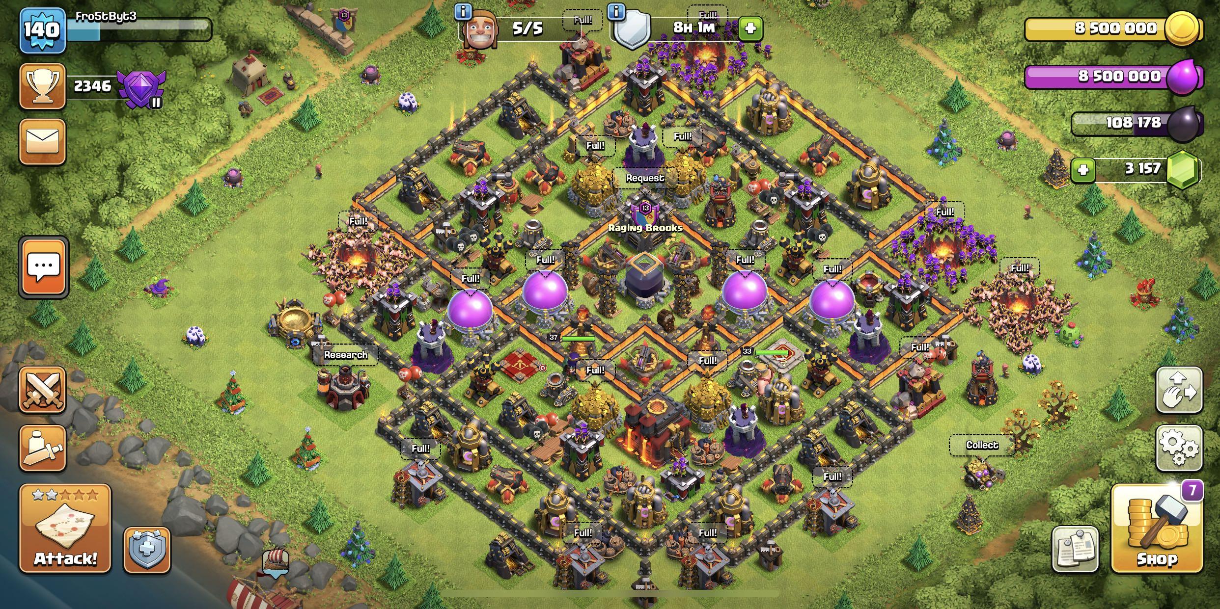 Clash Of Clans Th10 Account For Sale
