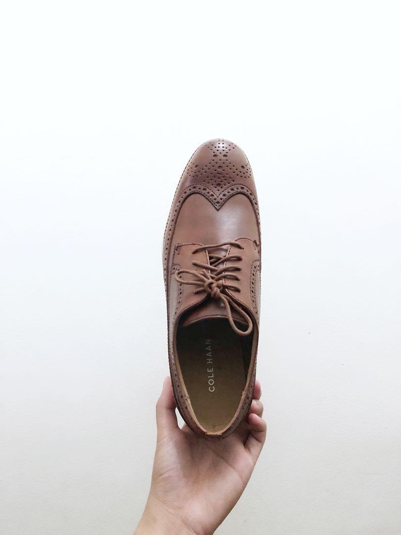 Cole Haan Original Grand LWN II Oxford with Shoe Cream Men s Fashion Footwear Dress Shoes on Carousell