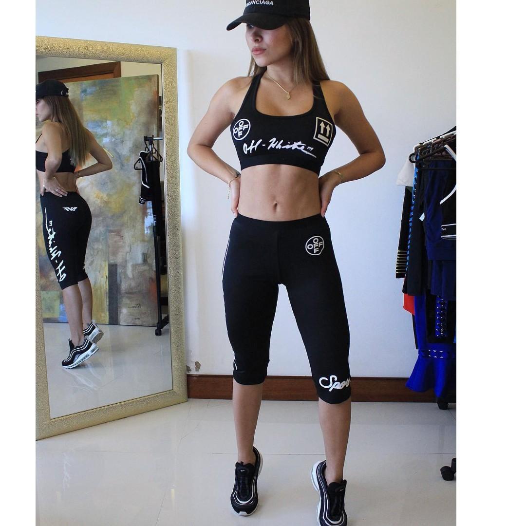 black and white co ord