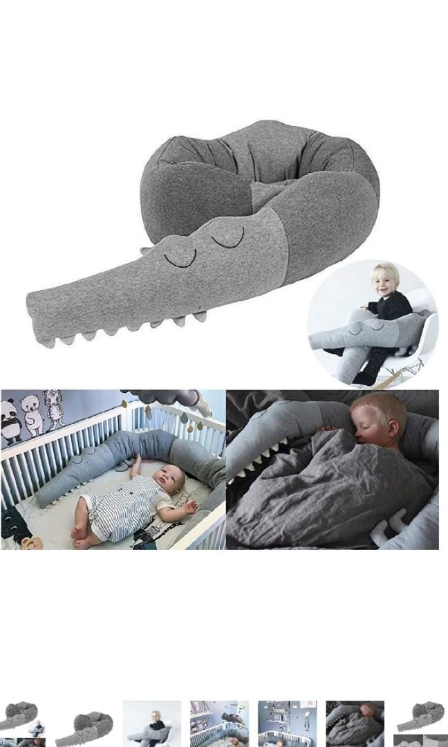 crocodile crib bumper