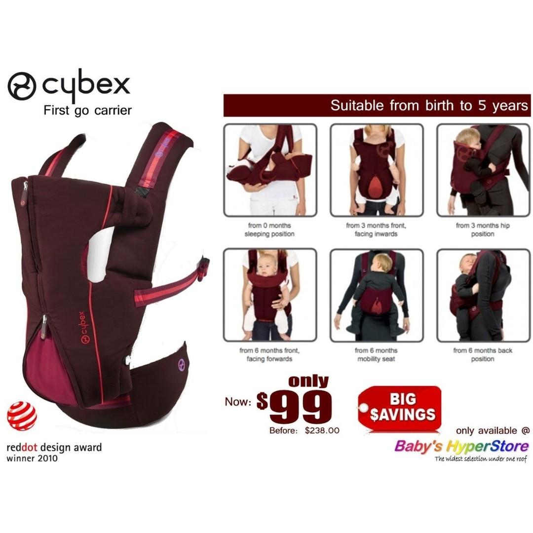 cybex first go baby carrier