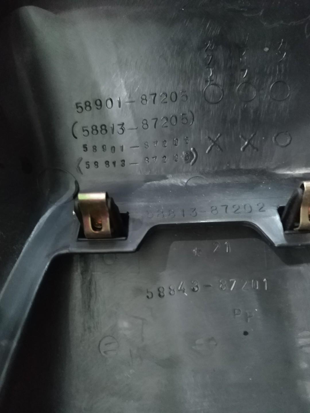 Daihatsu mira l5 l2s auto gear console pnp kancil, Auto Accessories on