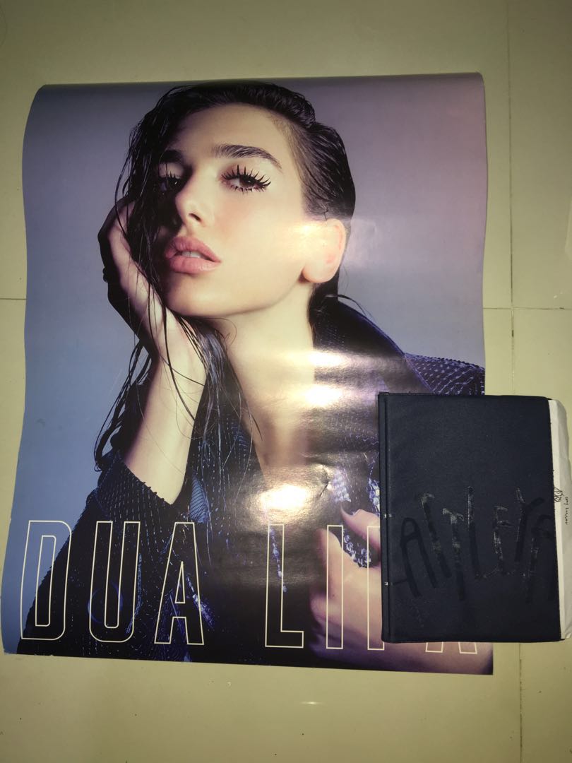 Dua Lipa Official Merch: Poster, Hobbies & Toys, Stationary & Craft ...