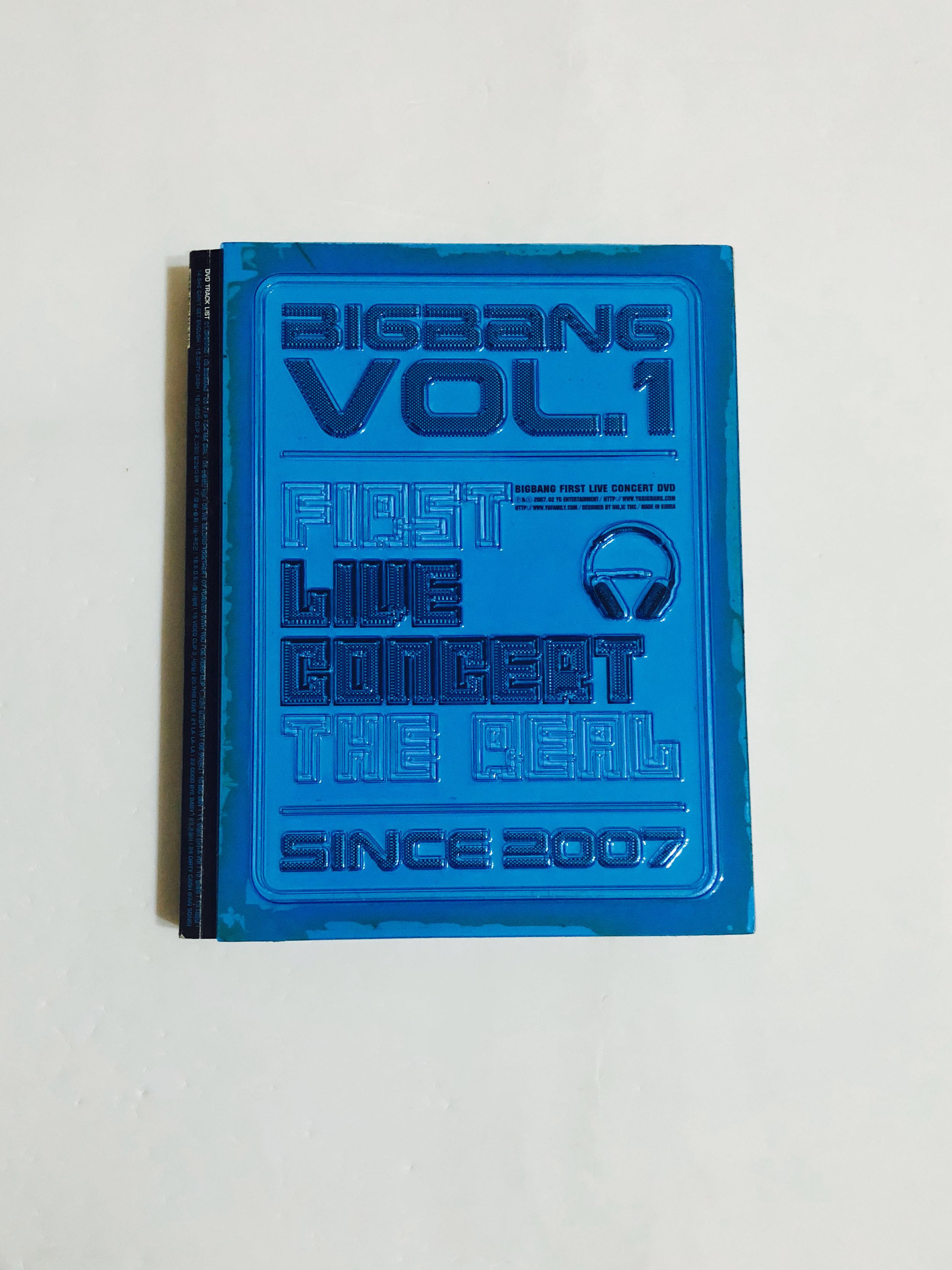 Dvd Big Bang Vol 1 First Live Concert The Real Entertainment K Wave On Carousell