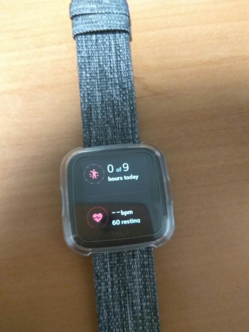 fitbit versa space grey