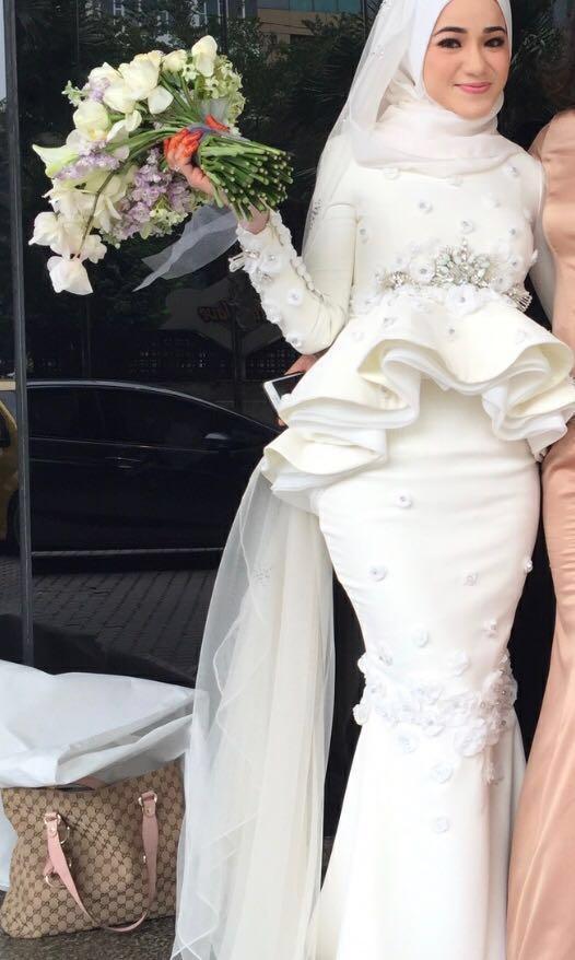 Fiziwoo Bridal Dress, Womenu0027s Fashion, Bridal Wear on Carousell