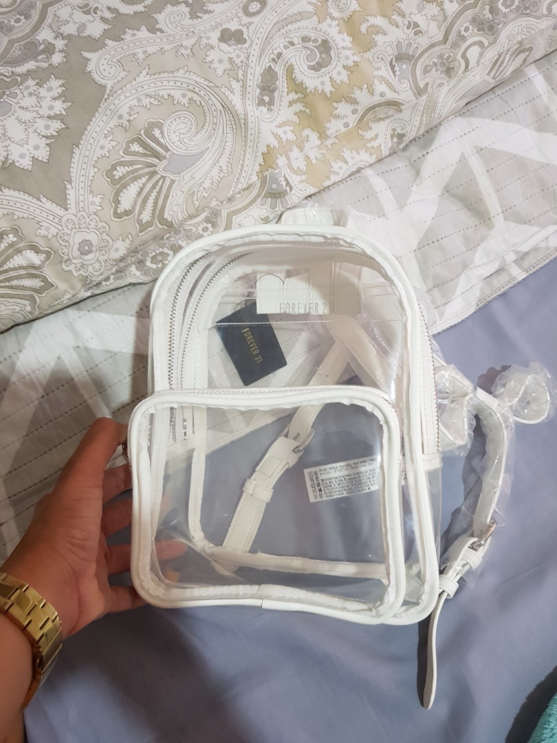 Clear mini backpack forever 21 outlet