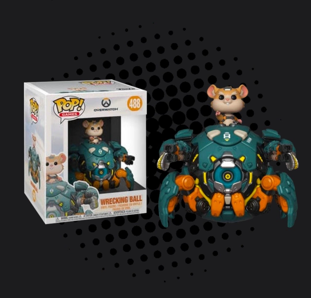 overwatch wrecking ball funko pop