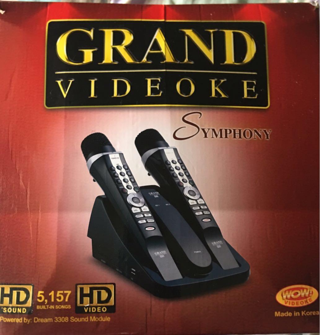 Grand Videoke - open for swap (Category: Other Audio Equipment) located in Manila. Submitted by mcp3493 (Listing ID 217188307, Image 1). Description: Less than 5x used.