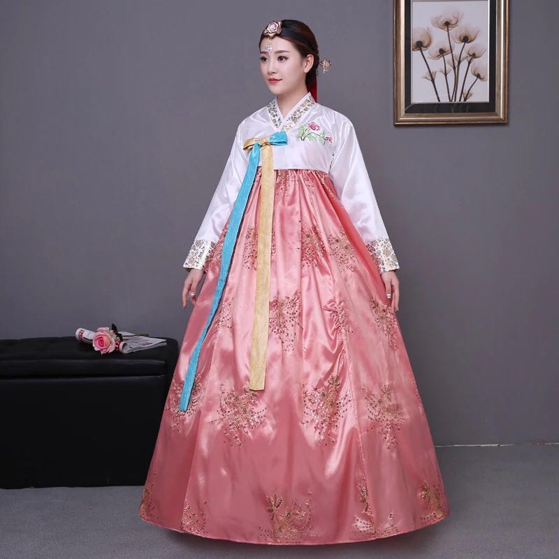 Hanbok Korean Dress Traditional Royal Kimono Women S Fashion Clothes Dresses Skirts On Carousell