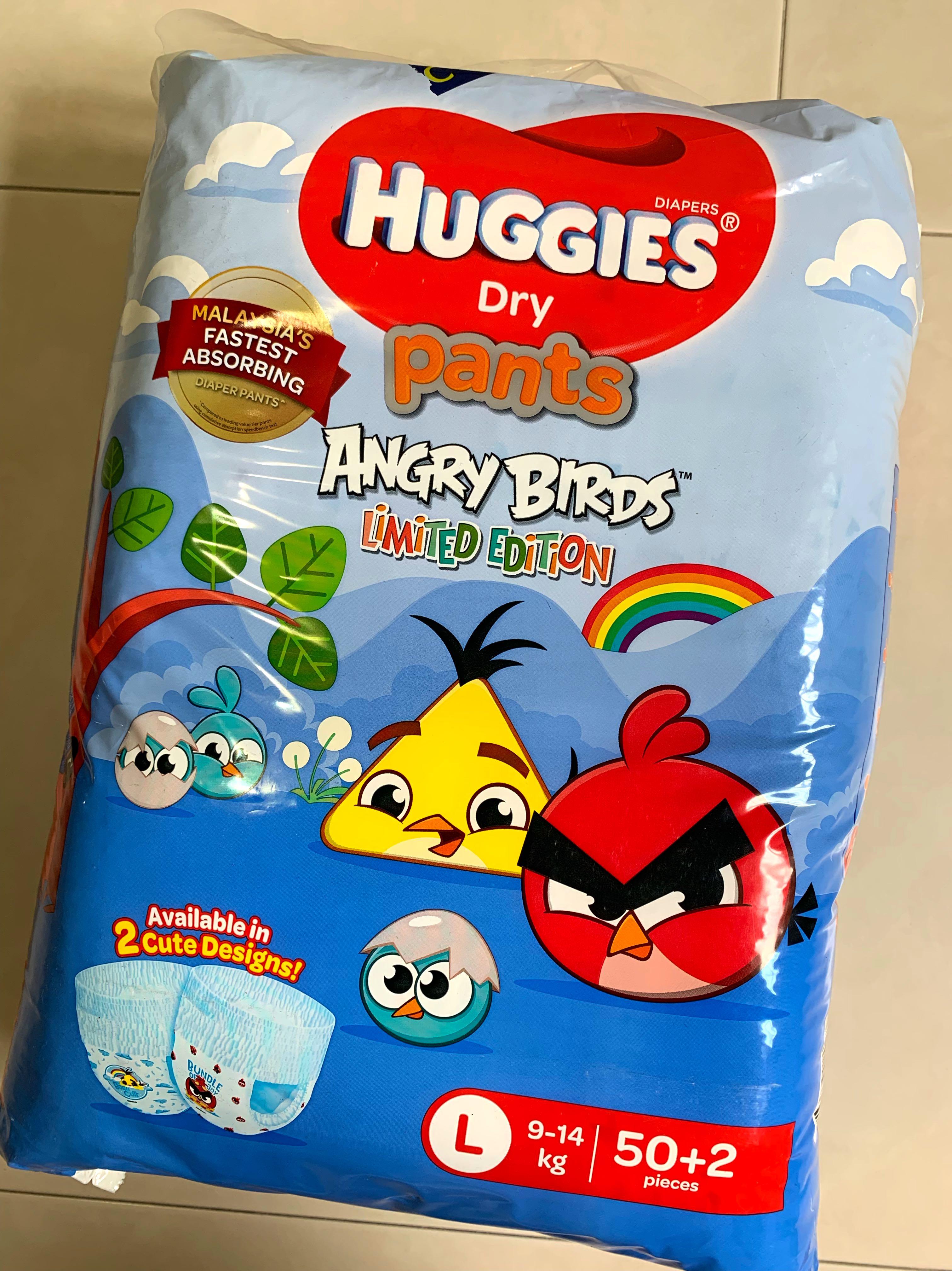 pampers huggies angry bird