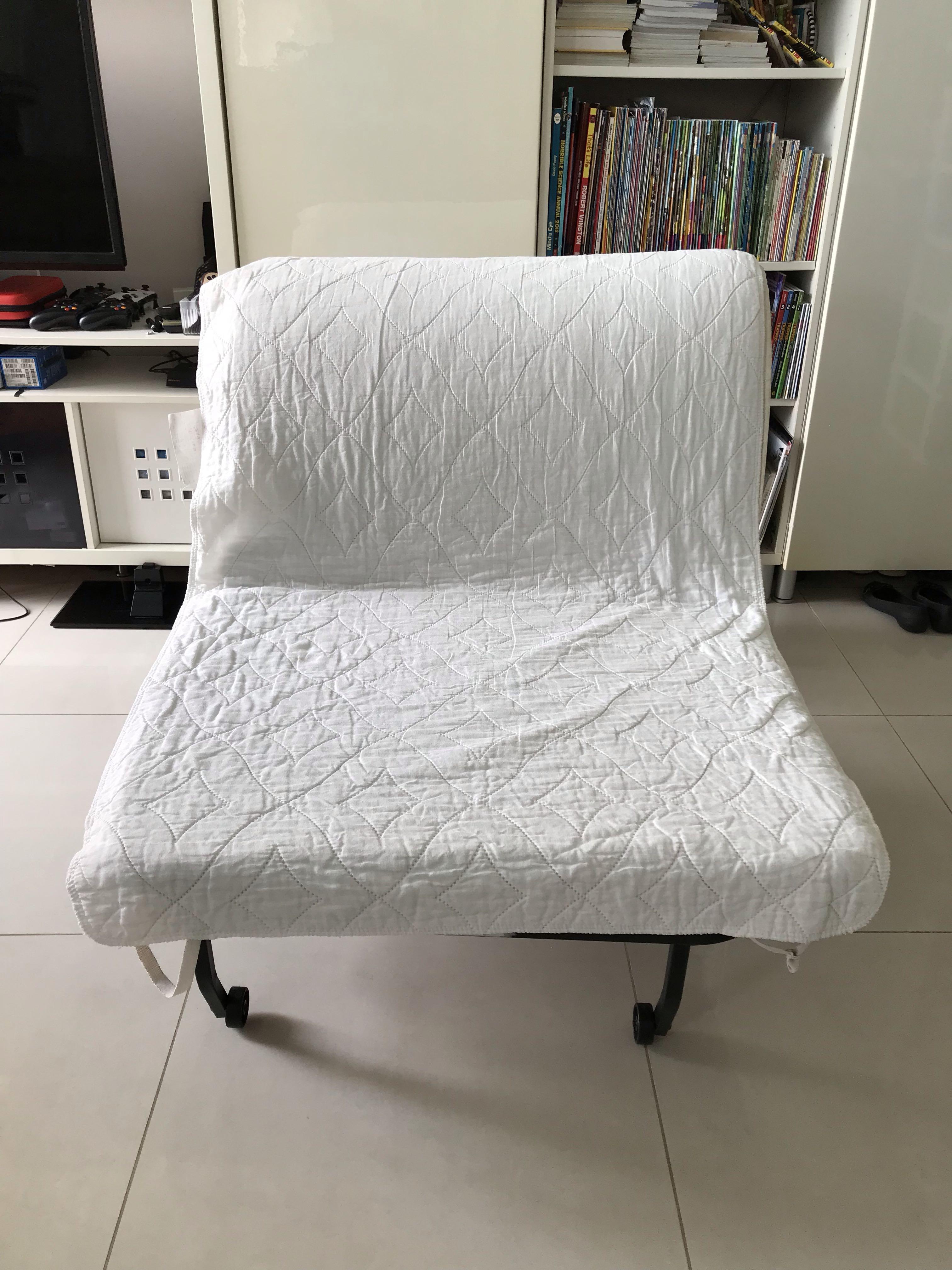 IKEA Lycksele single sofa bed, Furniture & Home Living, Furniture, Bed