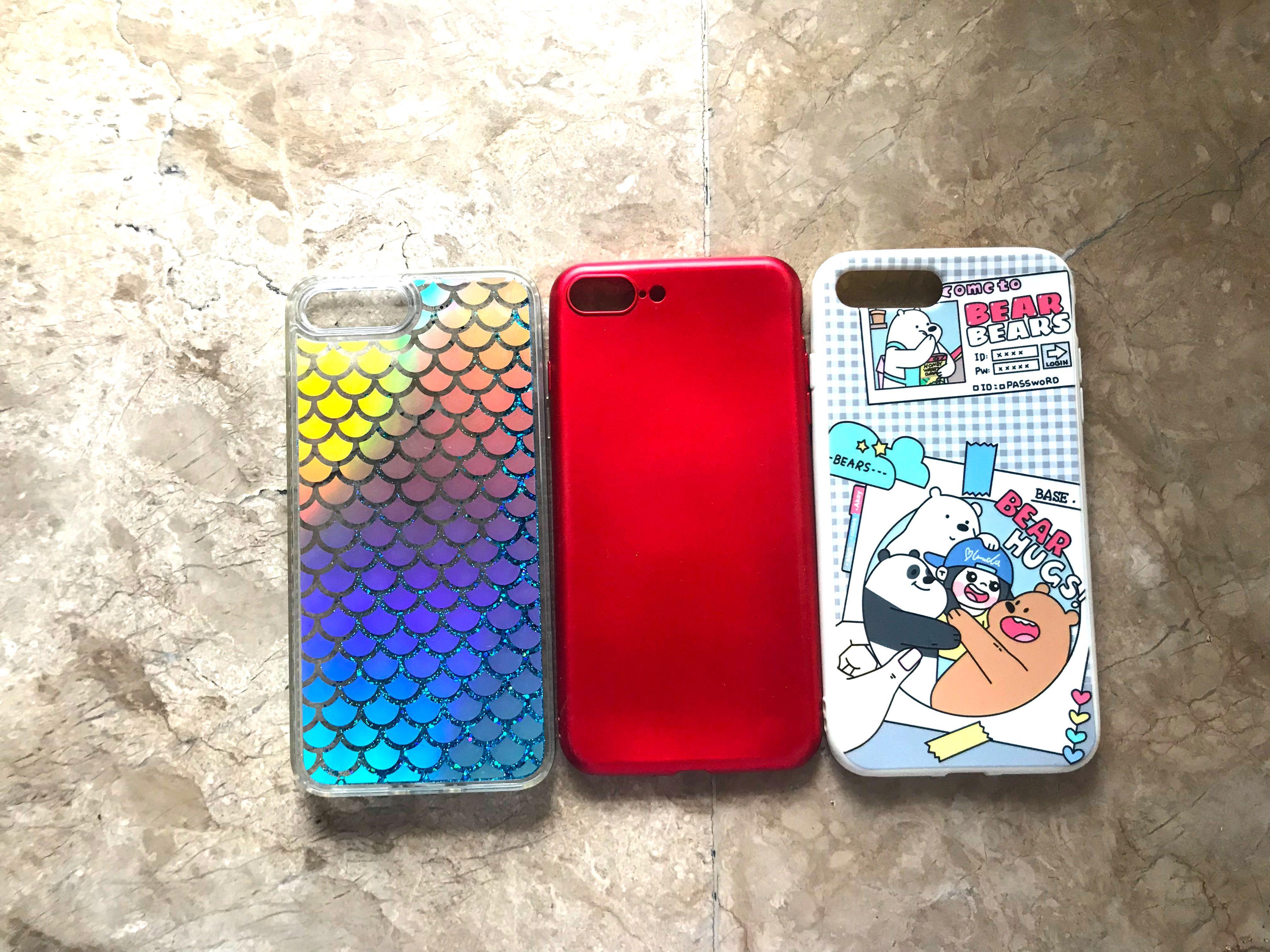 IPHONE 7 / 8 PLUS BUNDLE CASE (9pcs) (Category: Cases & Sleeves) located in Pasig City. Submitted by thejcstore (Listing ID 217290047, Image 2). Description: Rfs : Some of the case are too girly for me and not my type, got it free from a seller All cases are in excellent condition 💯 Last Price Posted !!.