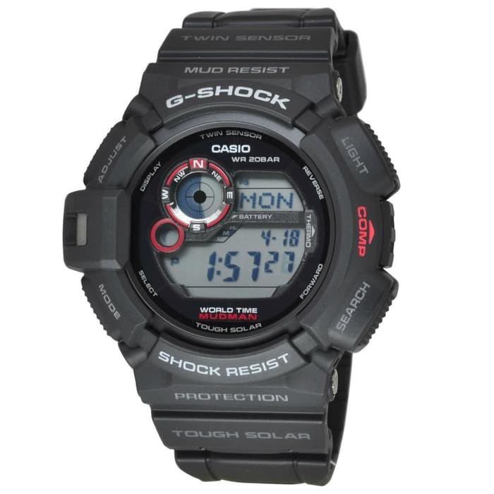Jam Tangan Pria Casio G Shock G 9300 1dr Mudman Hitam Original Murah Fesyen Pria Jam Tangan Di Carousell