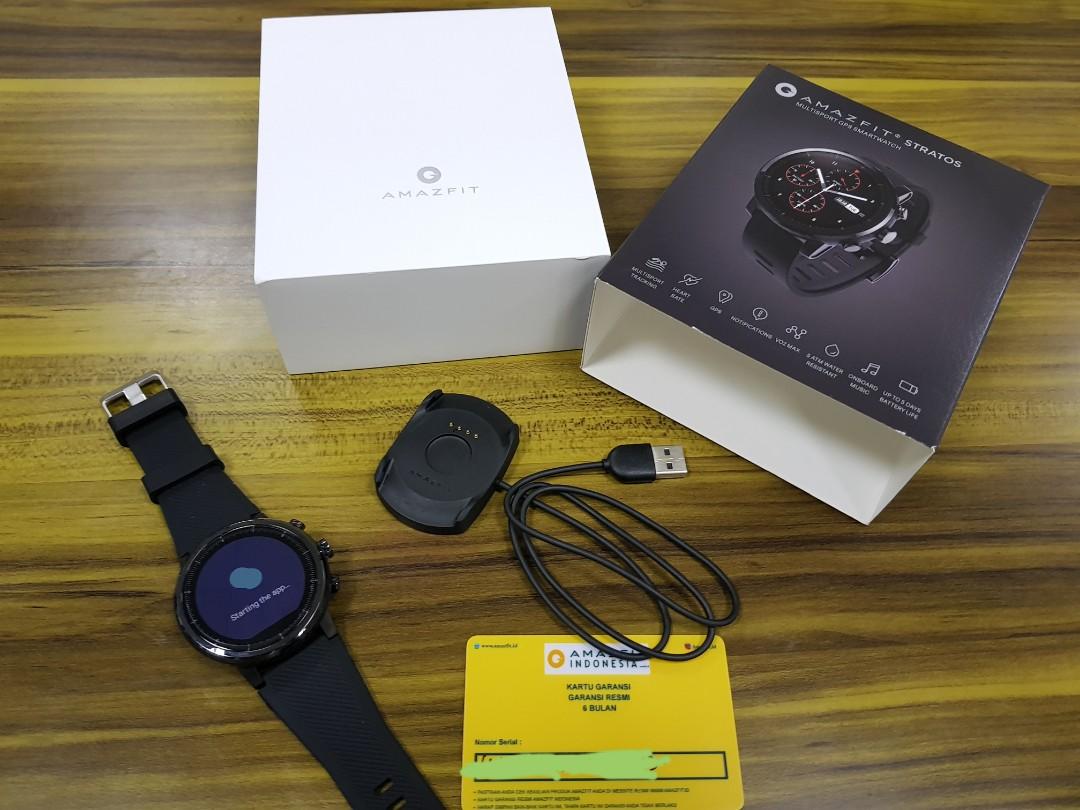 Jual AMAZFIT STRATOS bekas. Berfungsi dengan sangat baik