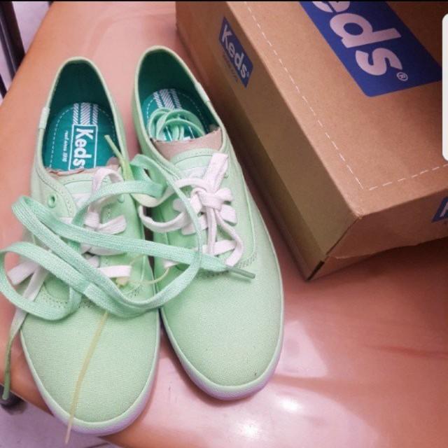 Keds Mint Green Sneaker, Women's 
