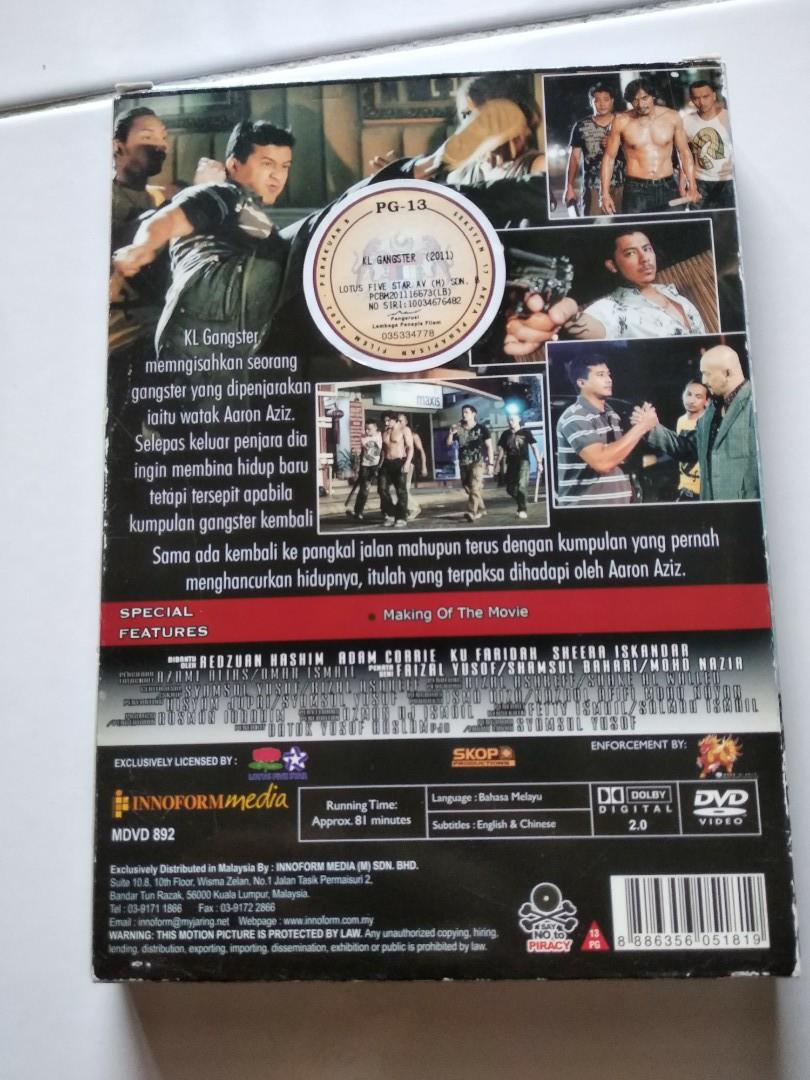 Kl Gangster 1 2 Dvd Music Media Cd S Dvd S Other Media On Carousell