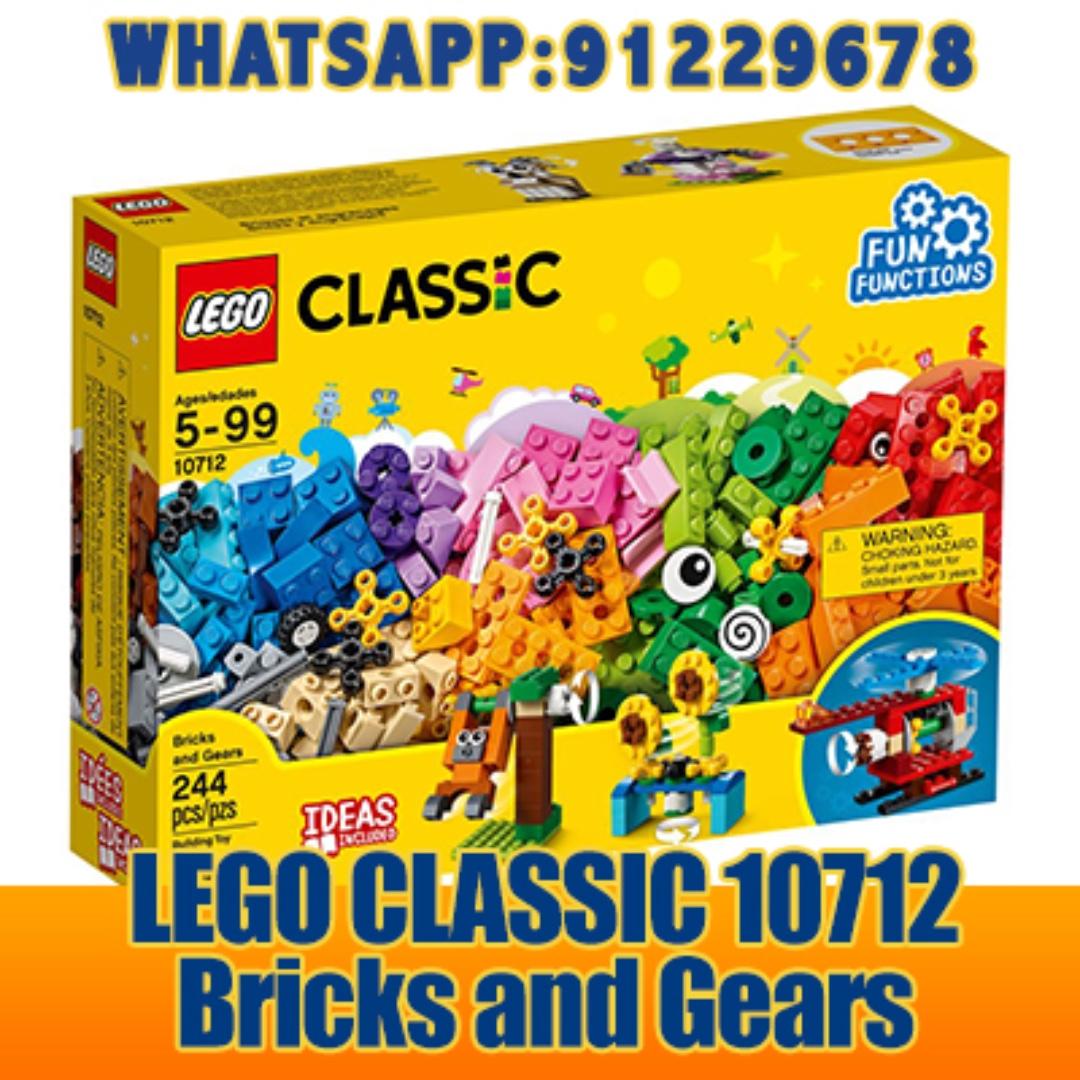 lego classic bricks and gears 10712